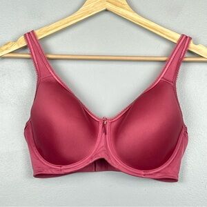 Wacoal 853192 Basic Beauty Shaper Rose Pink underwire bra, 36D.